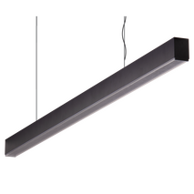 MAXI-40 1.2M LONG PENDANT BLACK DIMMABLE 3K HIGH DIFFUSER