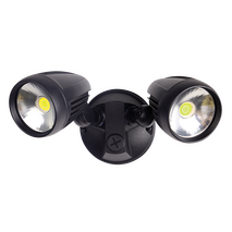 MURO-PRO-30 Twin Head 30W LED Spotlight - TRIO Tricolour