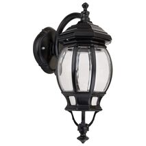 GT-1032 Vienna Curved Arm Downward Wall Light - Powder Coated Finish / B22