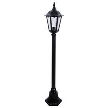 GT-134 Chester Single Head Short Post Light - Powder Coated Finish / B22