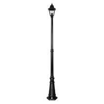 GT-238 Paris Single Head Tall Post Light - Powder Coated Finish / B22