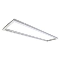 TRIM-312 Rectangular Recessed Panel Trim - Satin White Trim