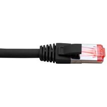 Cat6A Shielded RJ45 Patch Lead | 0.5 Metre | 4 Pair LSZH | Black by Cabac
