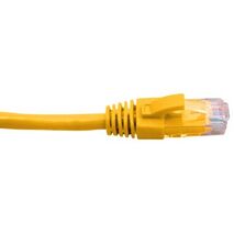 Cat6 RJ45 Patch Lead 0.5 Metre | 4 Pair | PVC Unshielded | Yellow by Cabac