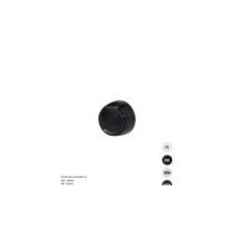 Push Rotary Dimmer Knob | Adjustable Brightness | LED & Incandescent Compatible | Black by Trader