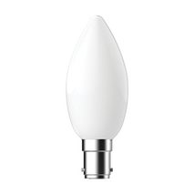 CANDLE 4.2W DIMMABLE  LED FILAMENT LAMP FROST 240V - B15