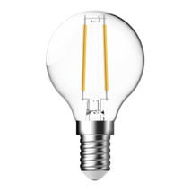 FANCY ROUND 4.2W DIMMABLE  LED FILAMENT LAMP CLEAR 240V - E14