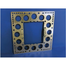 Plaster Bracket for Large Dolly | Galvanised Steel | 84mm Fixing Centre | Horizontal/Vertical Mount by Transco