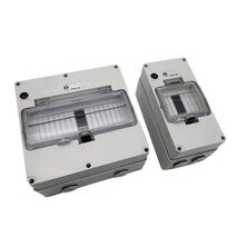 Weatherproof Switch Board 8 Pole | IP66 Rated | Neon Indicator | Lockable by Transco