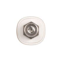 Pay TV Wafer Blue Barrel | Compact Design | Flush & Surface Mount | Electrical White by Transco