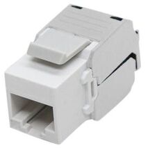 CAT6 Keystone Outlet Bag of 10 | High-Speed Connectivity | Easy Installation | Versatile Use by Cabac