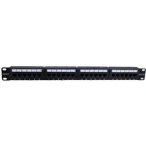 Cat6 24 Port Loaded PCB Patch Panel | Unshielded | Easy Installation by Cabac