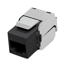 CAT6 Keystone Outlet | 10 Pack | Black | High Performance by Cabac