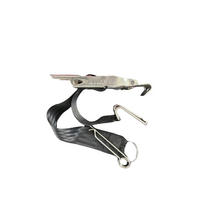 Belt & Latch Assembly for Web Type Vehicle Brackets | Heavy Duty Construction | Single Unit Design by Firebox