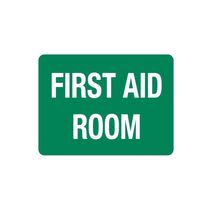 Large First Aid Room Sign | UV-Protected PVC | High Visibility | 600mm x 450mm by Firebox