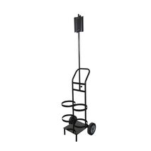 Dual Extinguisher Trolley | Twin Holder for 2 x 9kg Extinguishers | Durable Polyurethane Wheels | Fire Safety by Firebox