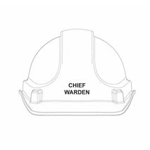 Fire Warden Hardhat | Premium ABS Plastic | Six-Point Harness & Utility Slot | Rain Gutter by Firebox