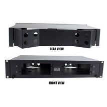 2RU Sliding Fibre Enclosure for 4 Panels | 48 Fibre Capacity | Durable Design | Easy Access by Matchmaster