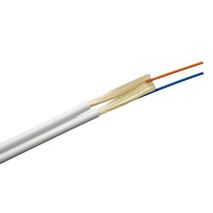 Fibre Duplex Cable 2 Core Singlemode | LSZH Jacket | White by MSS