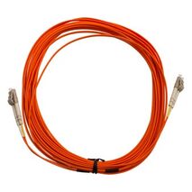 Fibre Patch Lead LC-LC OM1 | 10 Metre Length | Orange LSZH | 2mm Duplex by MSS