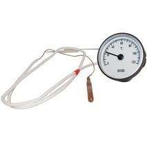 Analogue Thermometer 0-120°C | 55mm Dial | Easy Read by Unbranded