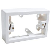 Wall Mount Block 35mm | Durable White Finish | Easy Installation by BrandName