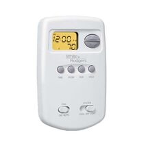 Vertical Programmable Heat Cool Thermostat | Energy Saving | User-Friendly Interface by Brand