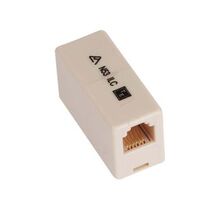 RJ12 Coupler F-F Adaptor | Compact Design | Easy Installation by Unbranded