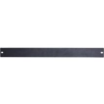 Panel Blank 1RU | 483mm Width | Black Finish by BrandName