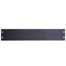Panel Blank RM R19 2RU | Black Finish | 483x88mm by BrandName