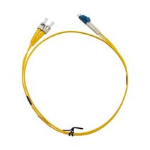 MSS Fibre ST - LC Singlemode 5 Metre Yellow LSZH 2mm Duplex Fibre Patch Lead
