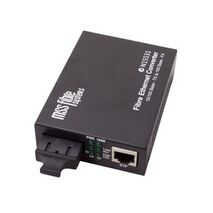 Media Converter 100B-TX to 100B-LX | 1310NM | 40KM Range | SC Connector by Matchmaster