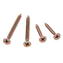Bugle Head Screws 7G x 25mm | Ideal for Wood & Drywall | Corrosion-Resistant by Unbranded