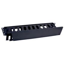 Patch Cord Minder 2RU 12 Slot | Efficient Cable Management | Durable Design | Space-Saving by BrandName