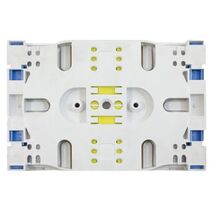 Fibre Splice Cassette with Lid | 12 Fibre Capacity | Durable Design | Easy Installation by W&B