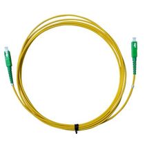 MSS Fibre SCA - SCA Singlemode 3 Metre Yellow LSZH 2mm Simplex Fibre Patch Lead