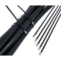 Cabac Heavy Duty Coated Stainless Steel 316 Premium Cable Tie 200mm x 7.9mm