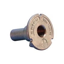 Earth Bond M12 boss with 1m of 70mm2 welded to 16mm Rebar