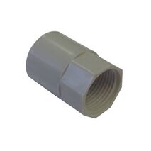 Female Threaded Coupler 20mm Grey