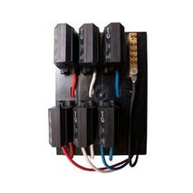 6 FusePanel Supply Pillars Slotted wired