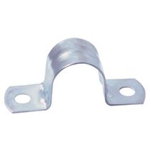 Saddle Full Zinc Plated 6.5mm Holes 25mm