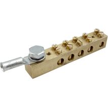 Neutral Link 5 Hole with M8-Stainless Steel Bolt