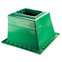 Pillar Base With D Bolt Kit - Green