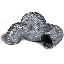 Core Ducting 150mm | Fire Rated to AS 4254 | Durable Construction | Available in Silver or Black by Allvent