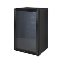 Beverage Cooler 98L Capacity | Internal Fan & Adjustable Racks | Black by GAF