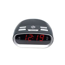 AM/FM Alarm Clock Radio with Red LED Display & Snooze Function | Battery Backup | GAF