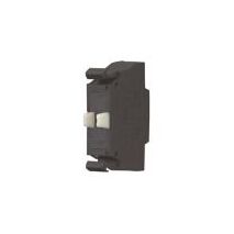M22 Auxiliary Contact Block | 1 N/O & 1 N/C | 24V & 220-240V Rated | Front Fixing by Eaton