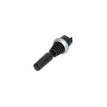 Eaton M22 Joystick Switch | Momentary Action | Vertical Orientation | Titanium Bezel by Eaton