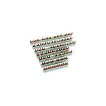 Insulated Four-Pole Busbar | 80A Uninterrupted Current | 25kA Short-Circuit Rating | 8 Modular Spacings by Eaton