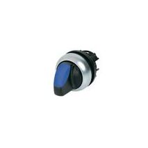 Illuminated Selector Switch | Maintained 2-Position | Thumb-Grip Actuator | Blue by Eaton